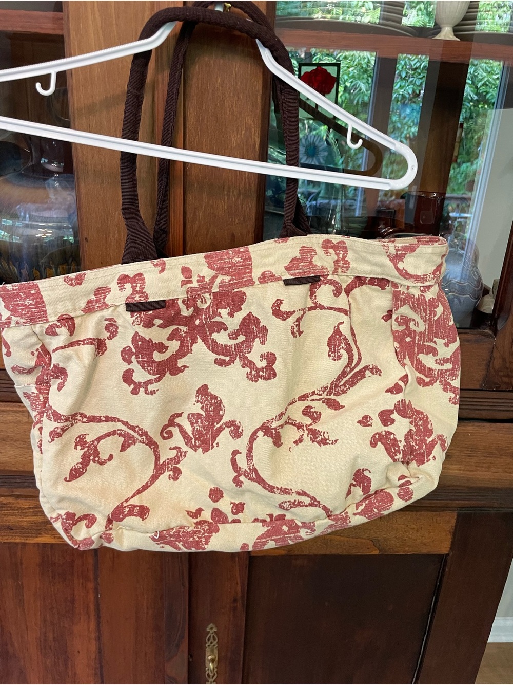 Lulu Dharma Canvas Tote @16”x6”x6” - Picture 2 of 8